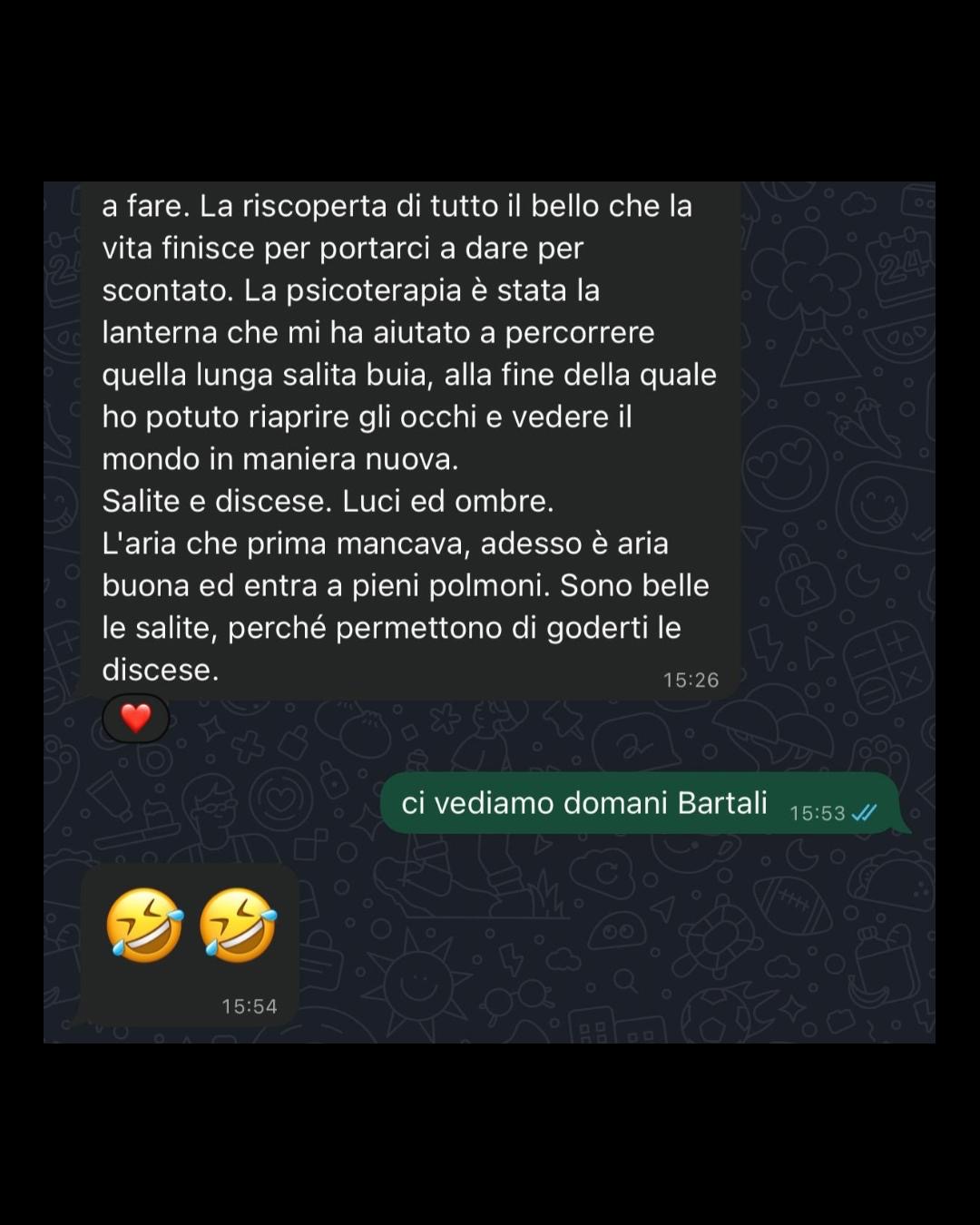 whatsapp lettera paziente sclerosi multipla