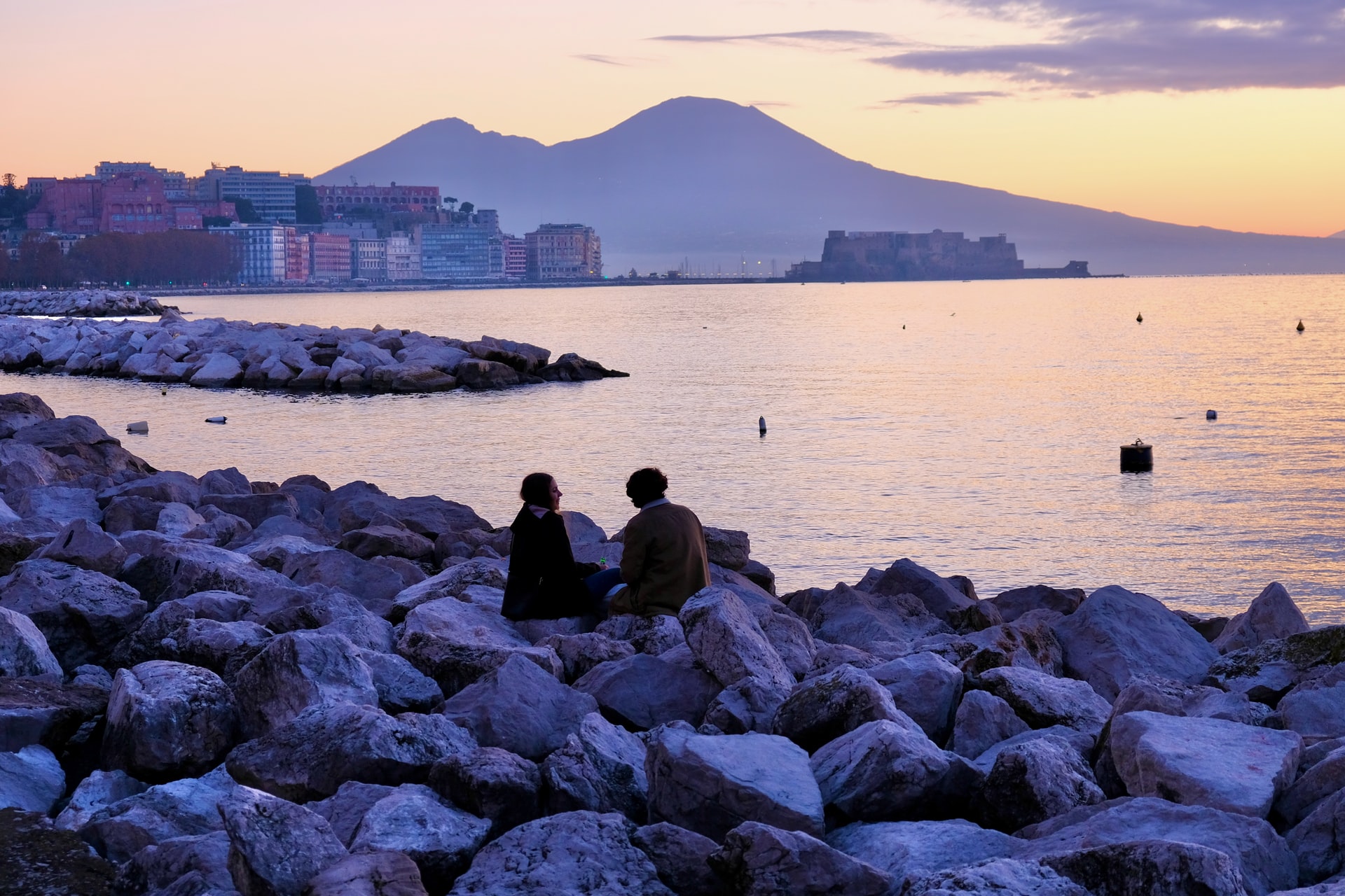 che emozioni un panorama di Napoli